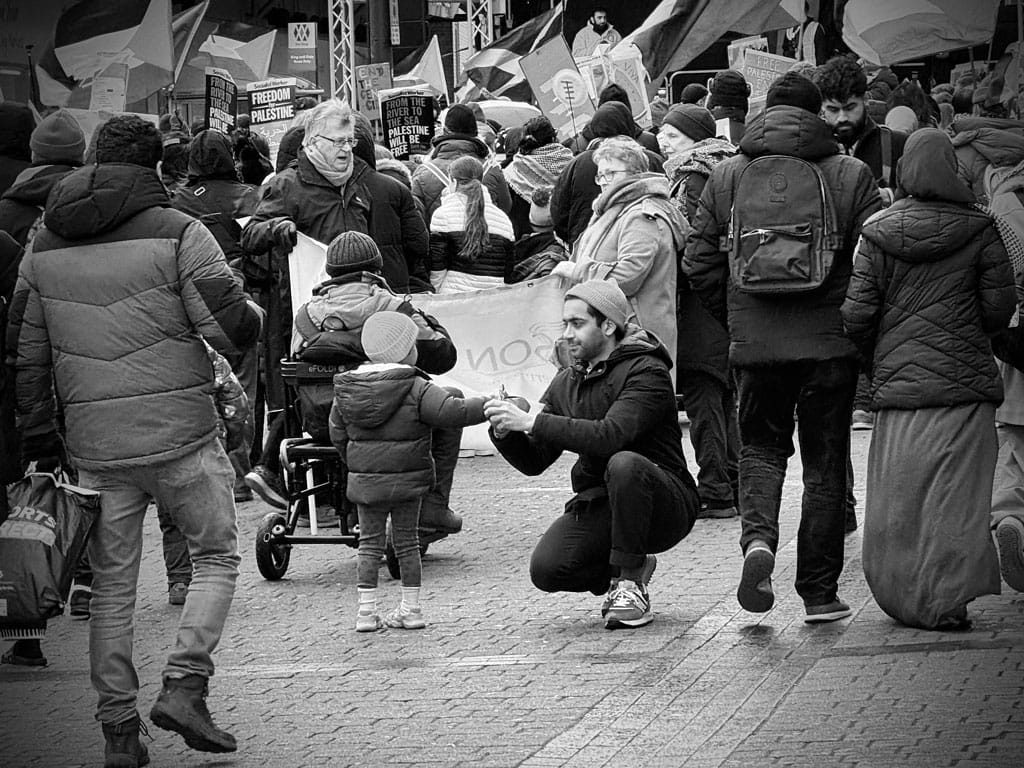 Pro Palestinian Rally, Birmingham, Jan 2024