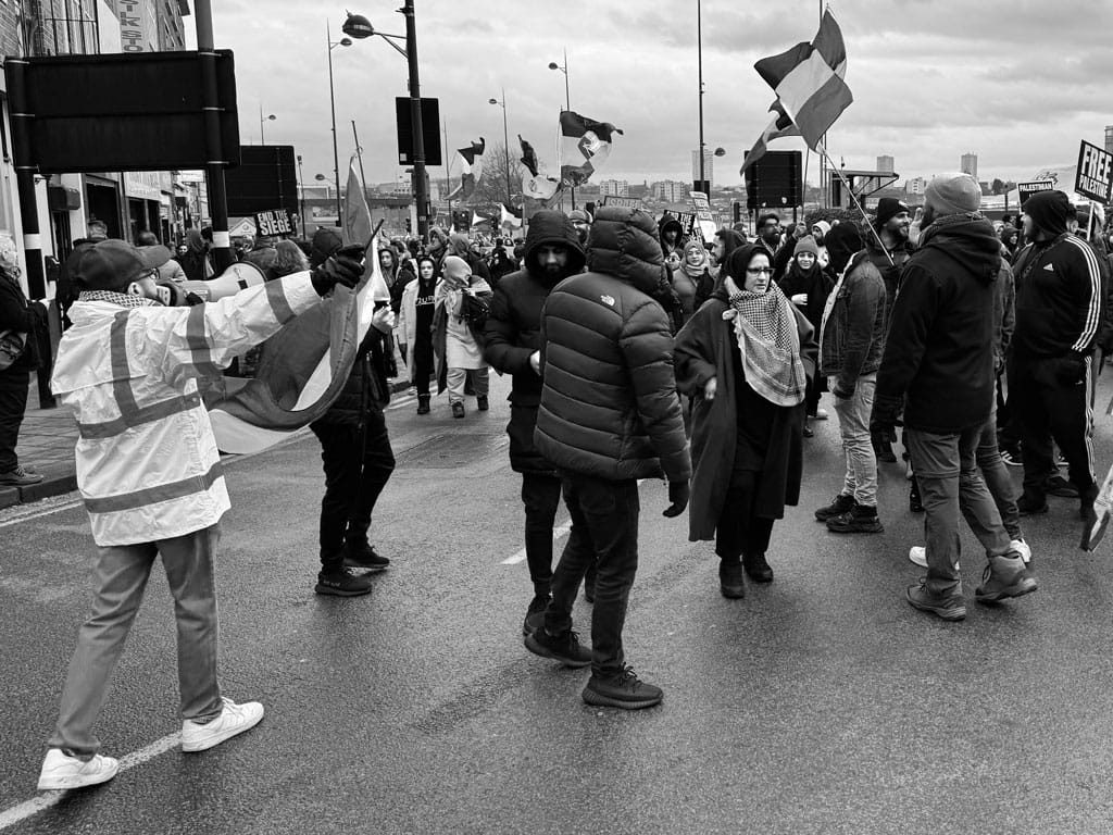 Pro Palestinian Rally, Birmingham, Jan 2024