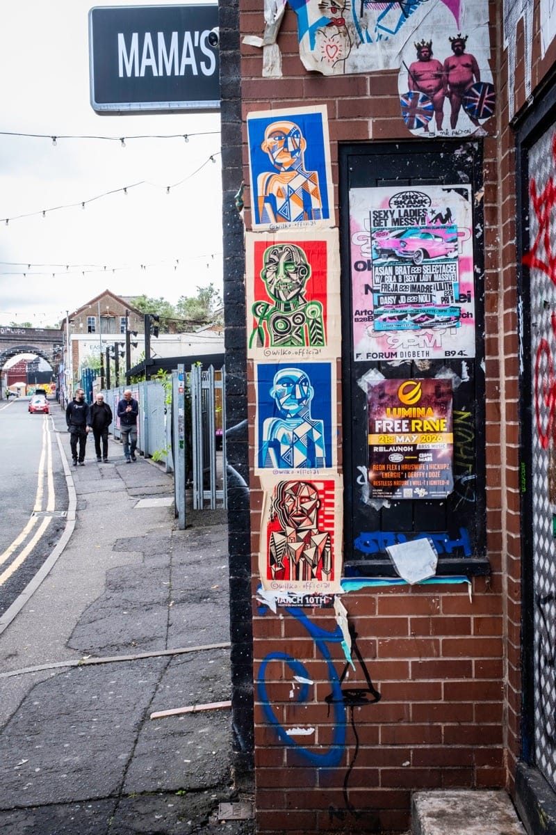Photographing Digbeth: Including work by @brumpasteup