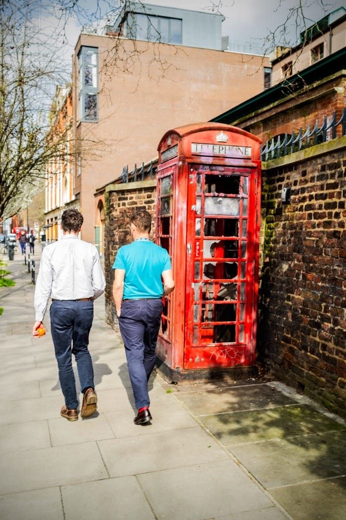 Walking the streets of Shoreditch, London, March 2024