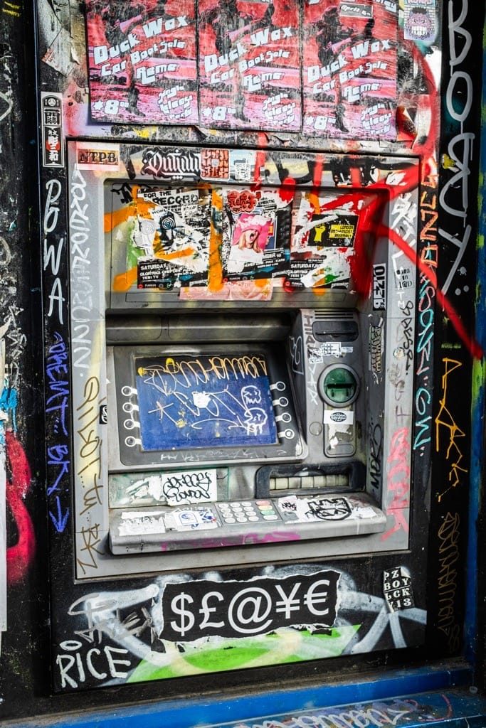 Walking the streets of Shoreditch, London, March 2024