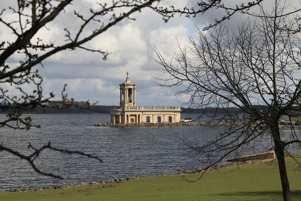 Normanton Church on Rutland Water