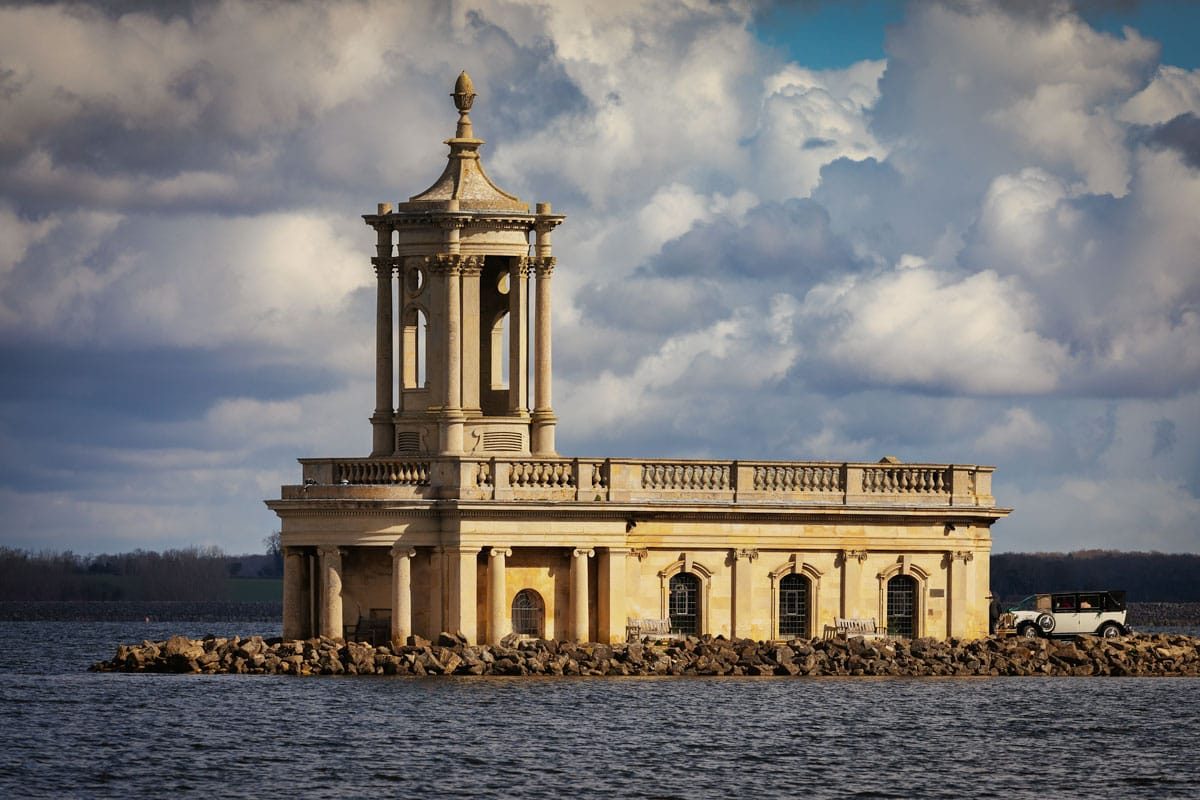 Normanton Church on Rutland Water