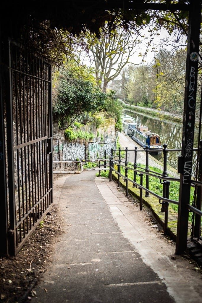 Regent's Canal, Shoreditch section, March 2024