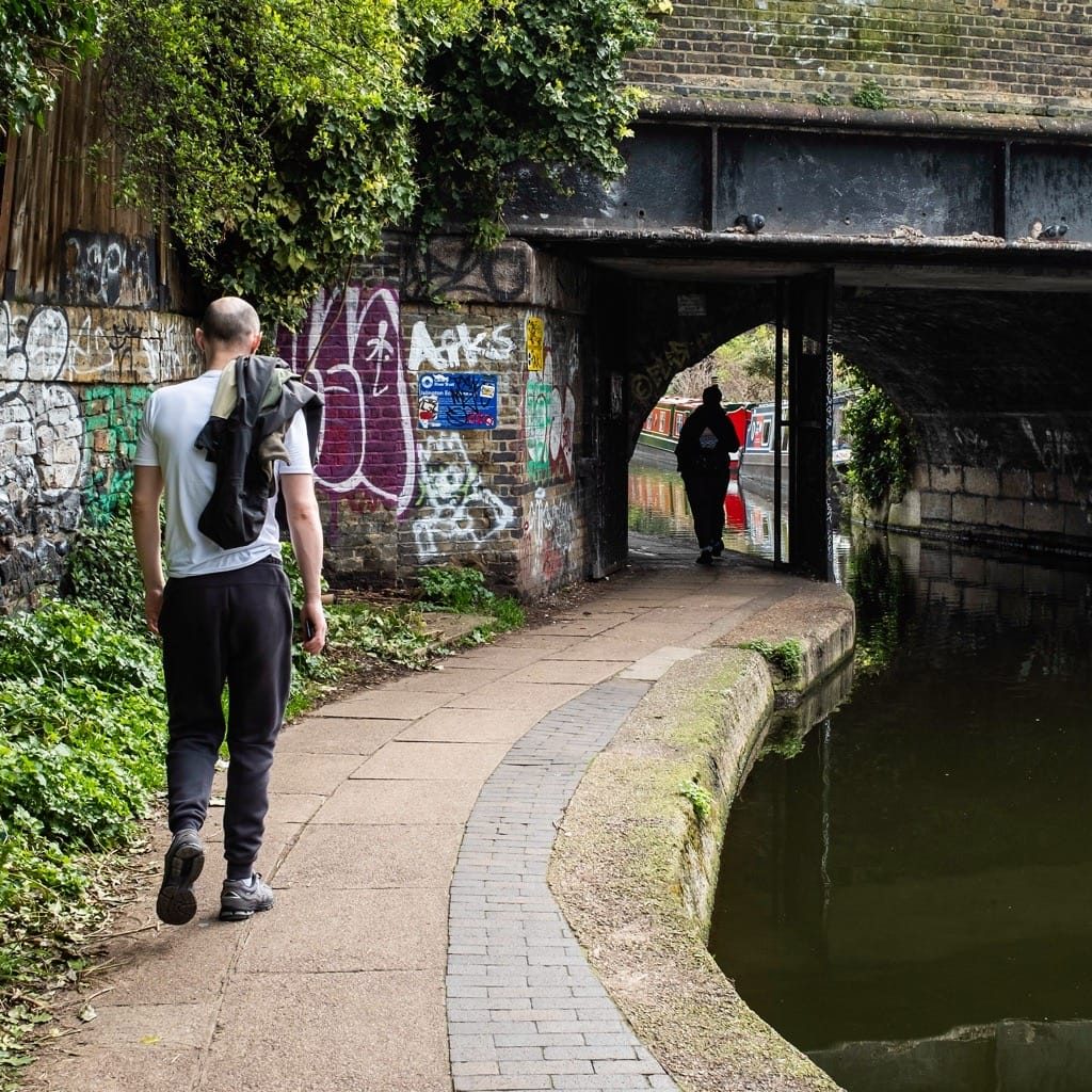 Regent's Canal, Shoreditch section, March 2024