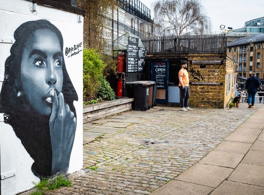 Regent's Canal, Shoreditch section, March 2024