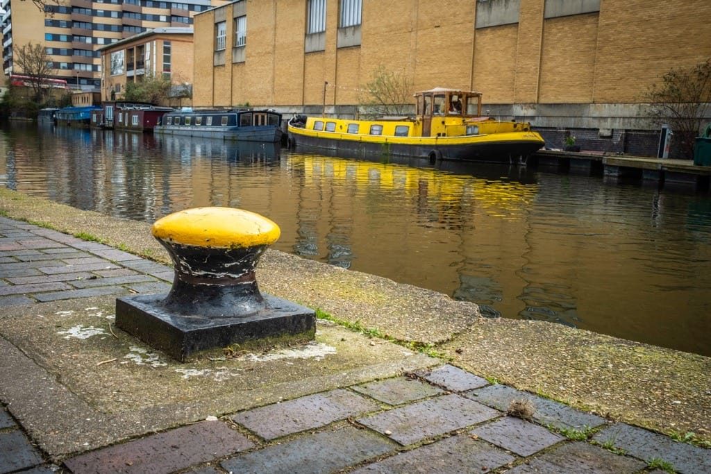 Regent's Canal, Shoreditch section, March 2024