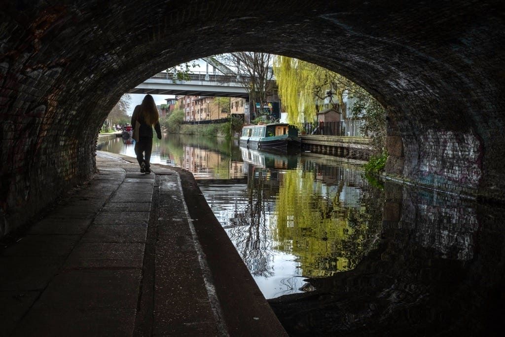 Regent's Canal, Shoreditch section, March 2024