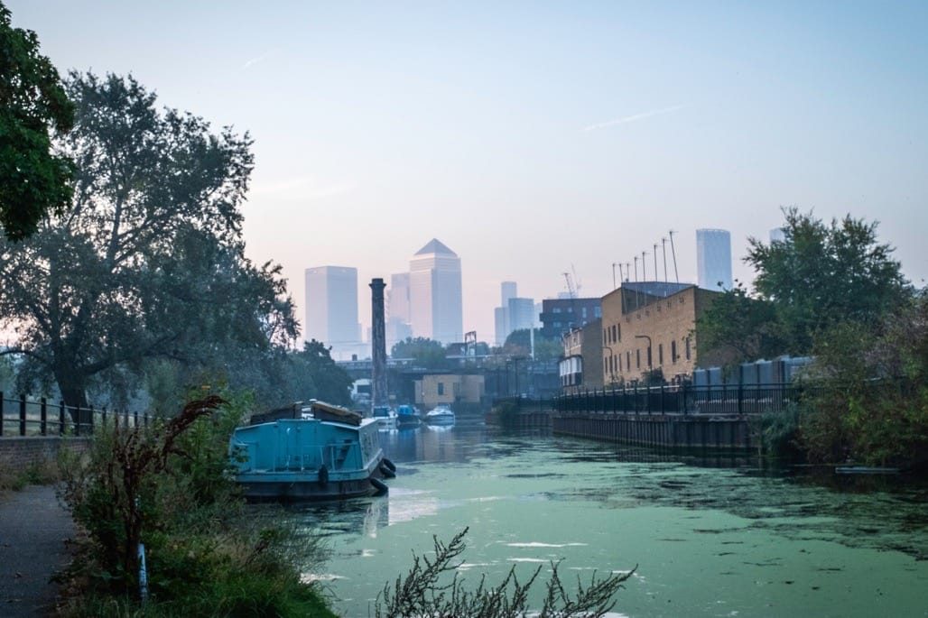 Regent's Canal, QMUL to the Thames, London, Sept 2023