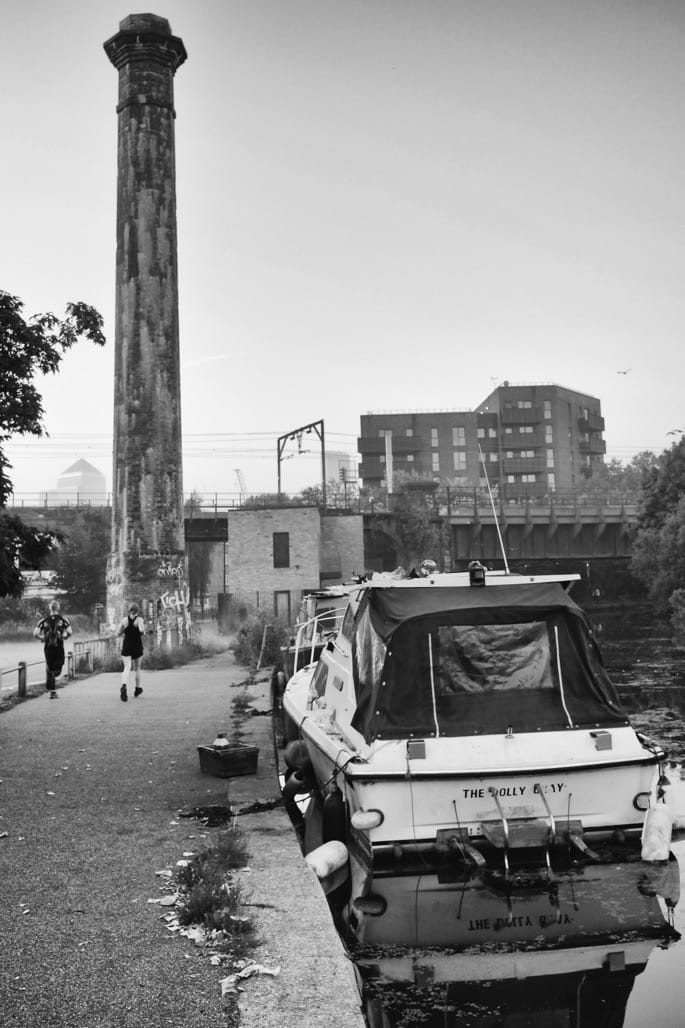 Regent's Canal, QMUL to the Thames, London, Sept 2023