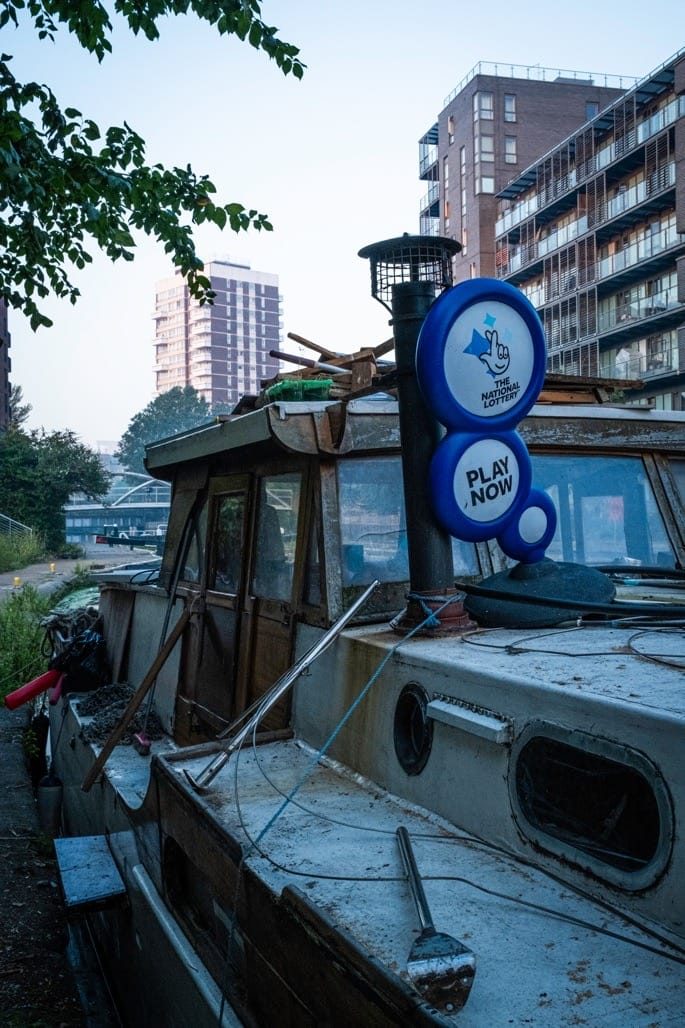 Regent's Canal, QMUL to the Thames, London, Sept 2023