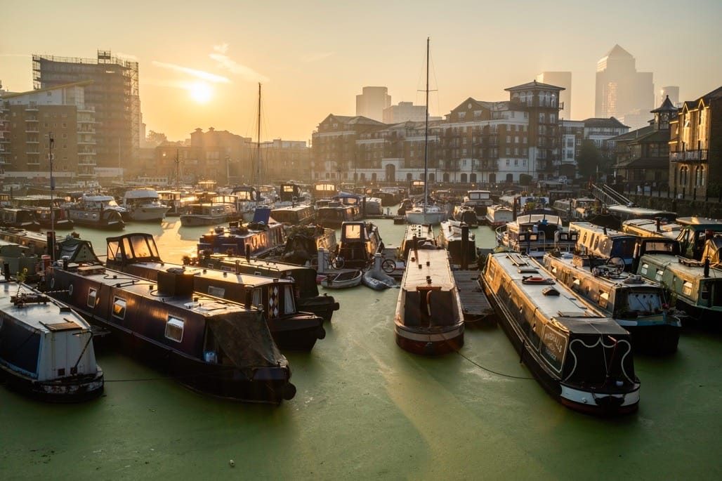 Regent's Canal, QMUL to the Thames, London, Sept 2023