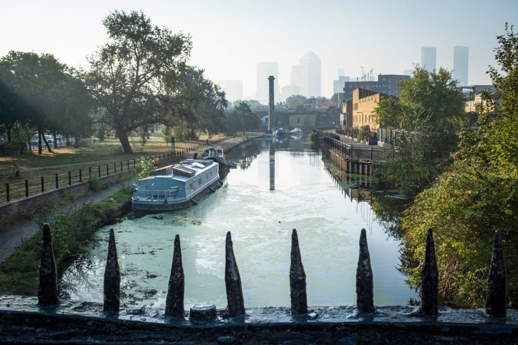 Walking the Regent’s Canal – Queen Mary University of London to the river Thames.