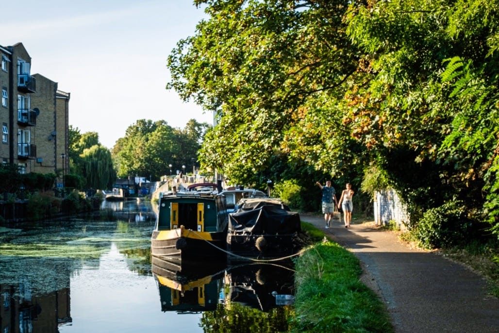 Regent's Canal, QMUL to Victoria Park, London, Sept 2023