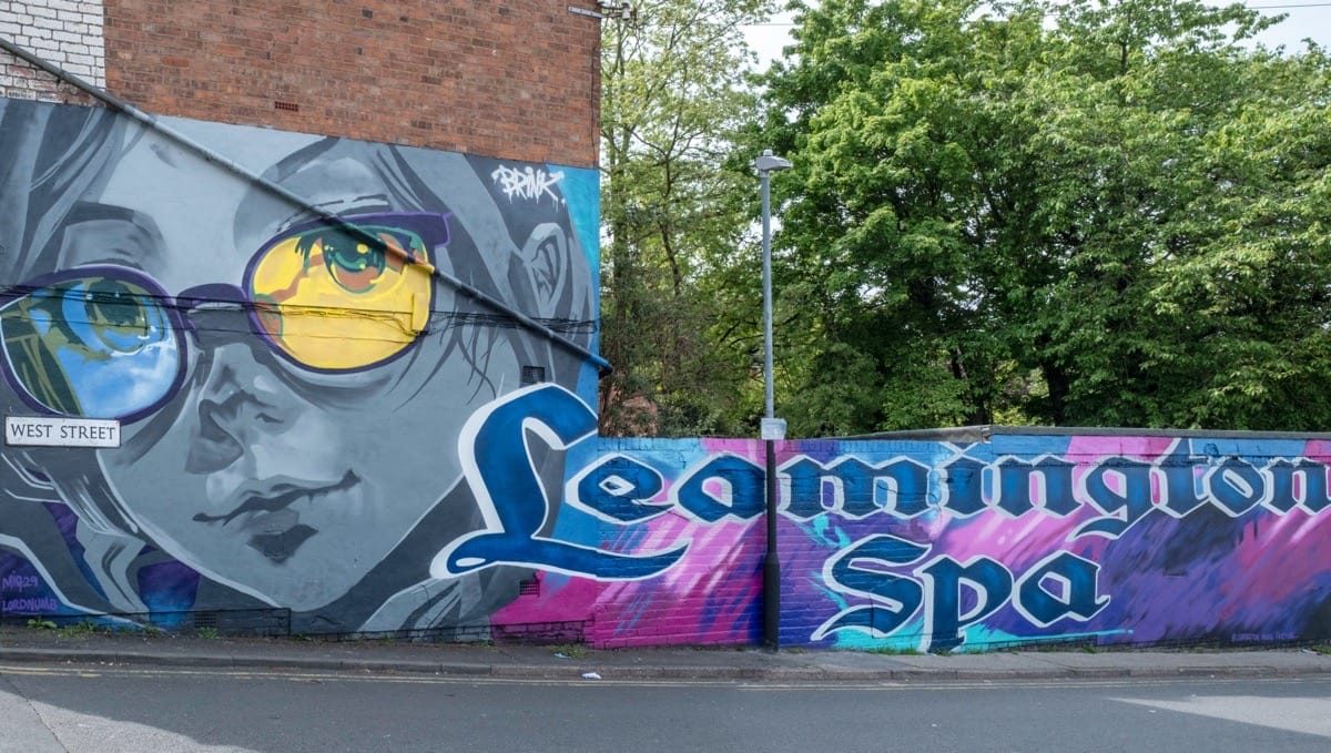Silicon Spa Street sights, Leamington Spa, May 2024.