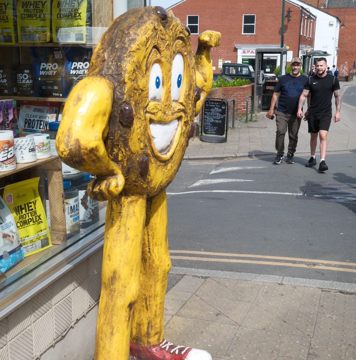 Silicon Spa Street sights, Leamington Spa, May 2024.