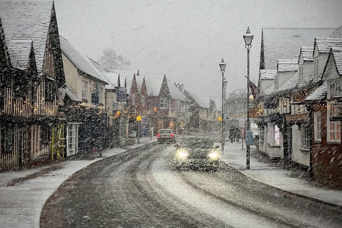 Winter arrives