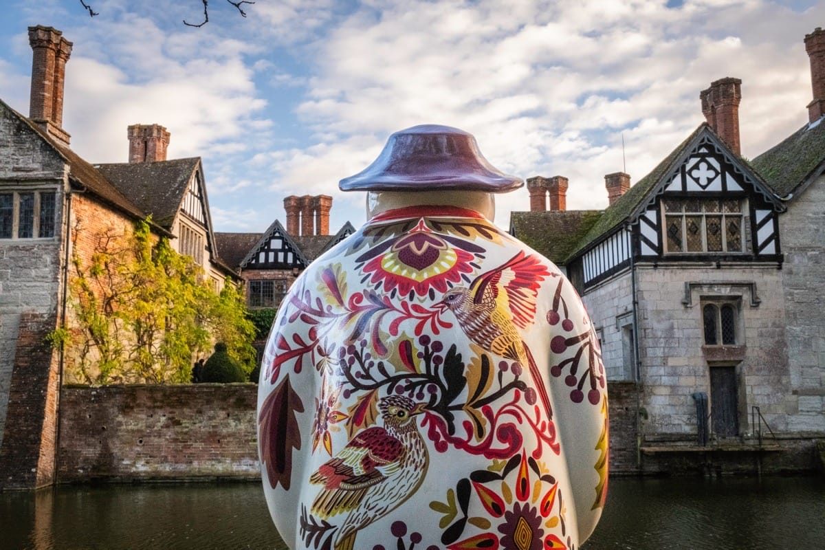 When Twelve Snowmen Took Charge of Baddesley Clinton
