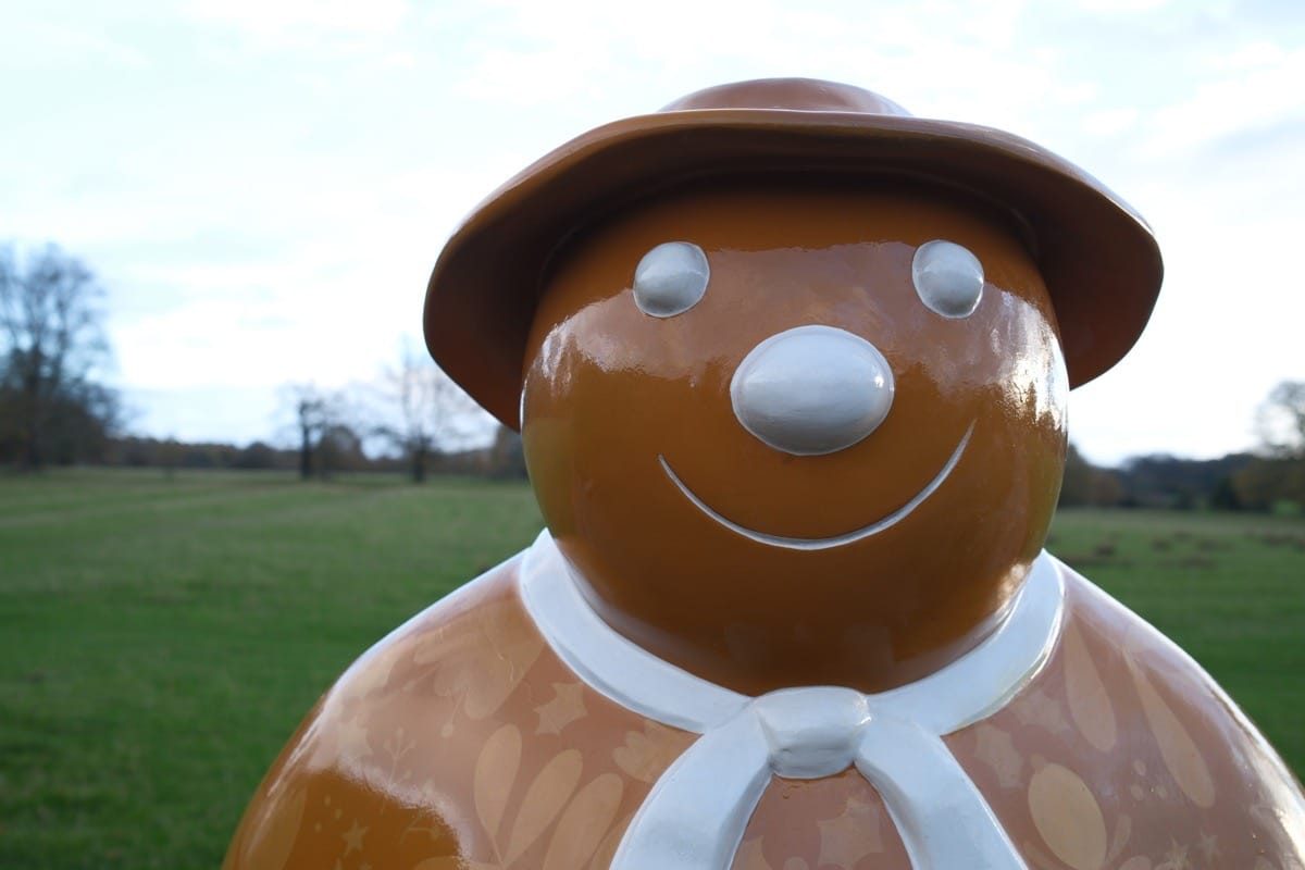 The snowmen at Baddesley Clinton, National Trust, 2025