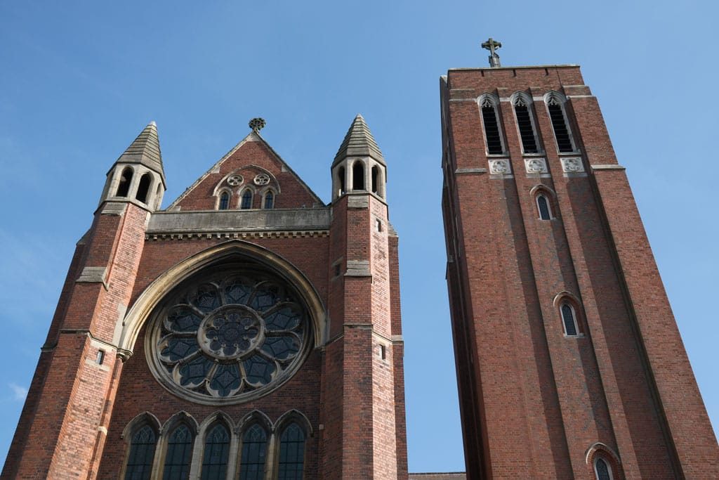 St Alban the Martyr Church, Highgate, Birmingham, September 2025