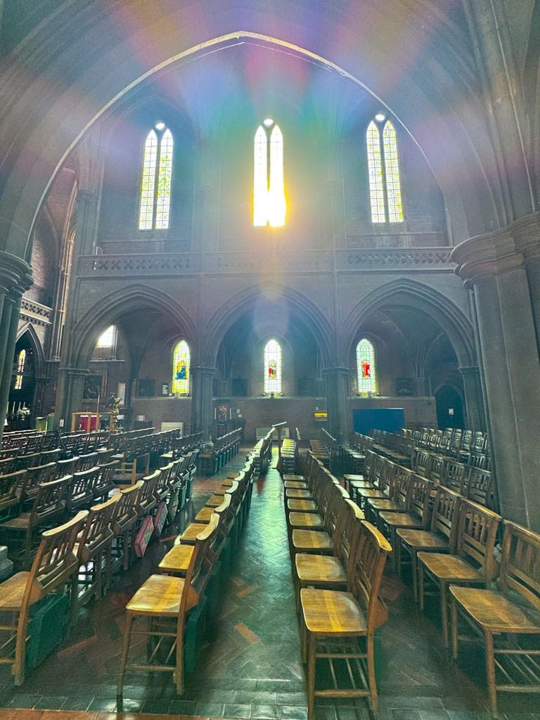 St Alban the Martyr Church, Highgate, Birmingham, September 2025
