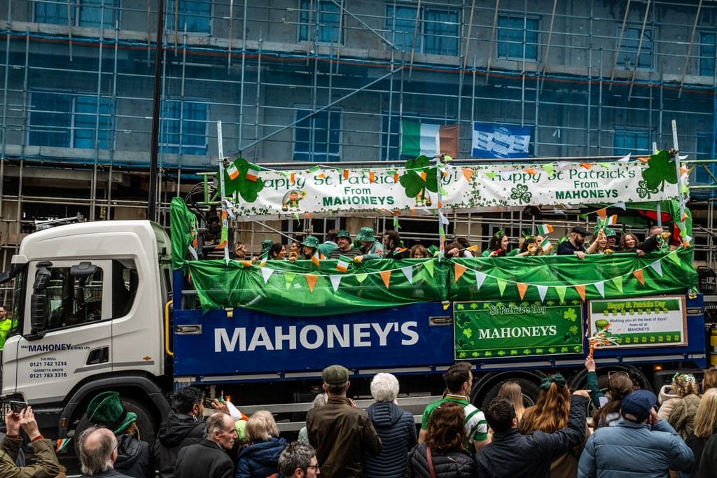 St Patrick's Day Parade, Digbeth, Birmingham, March 17th, 2024