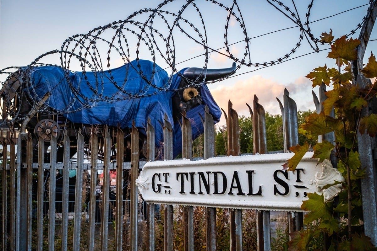 The Bull in the Car Park, Ladywood, Birmingham, October 2022