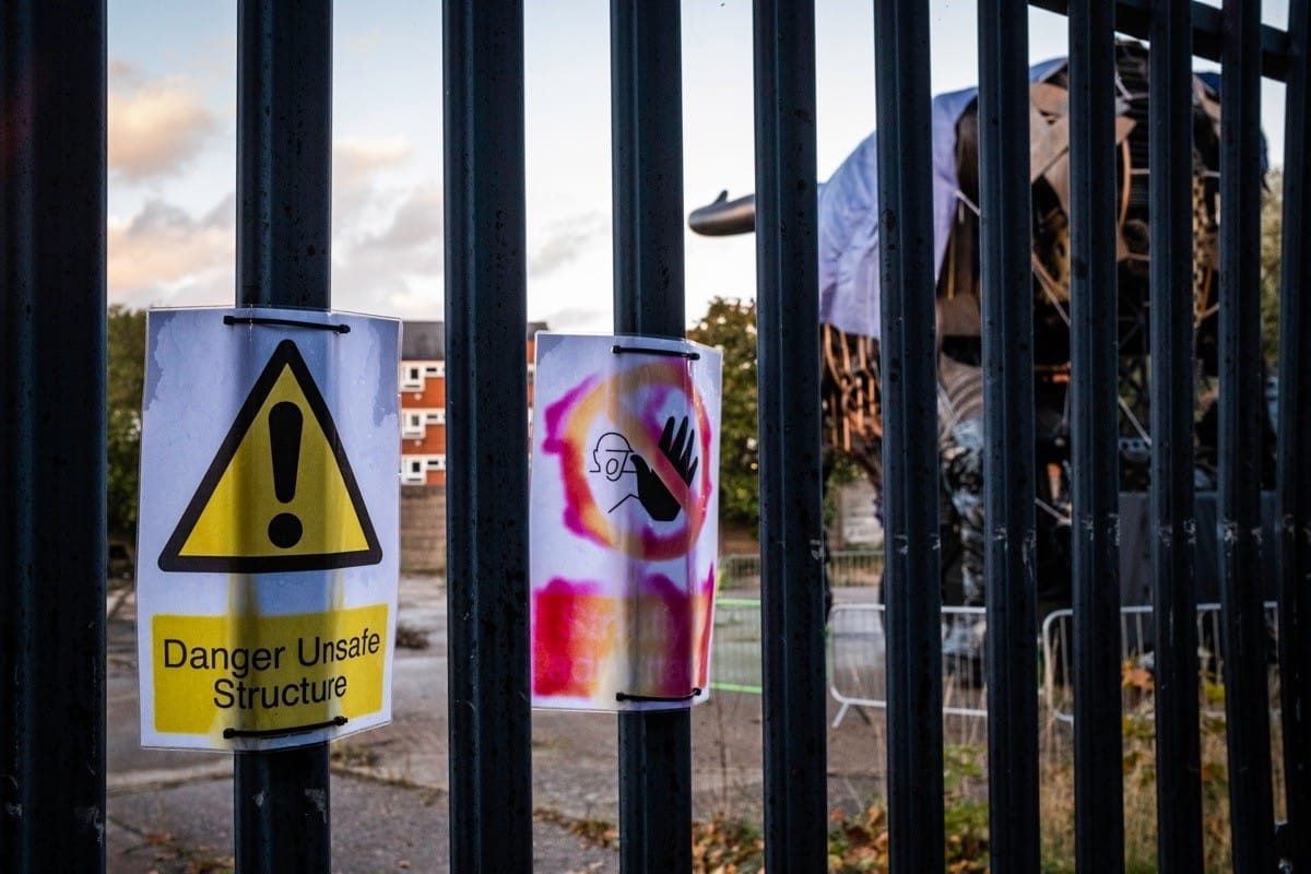 The Bull in the Car Park, Ladywood, Birmingham, October 2022