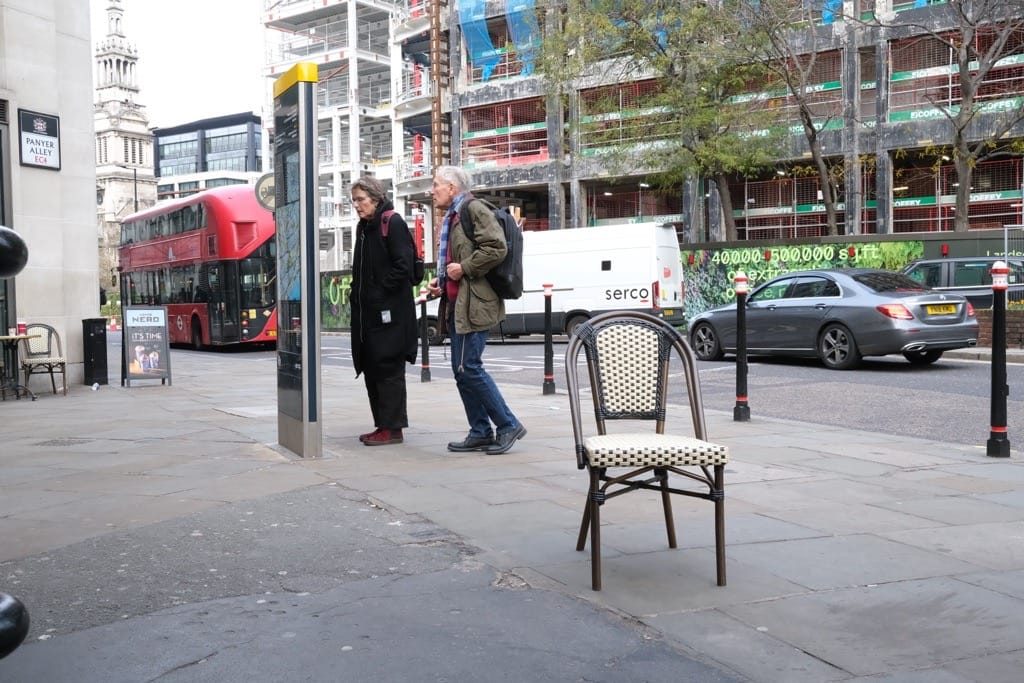 St Paul's tube station, Cheapside, London, November 2023
