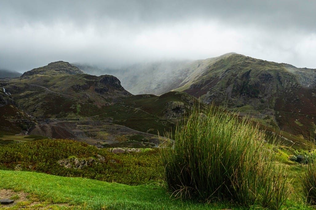 Climbing the Old Man of Coniston, Lake District, August 2023
