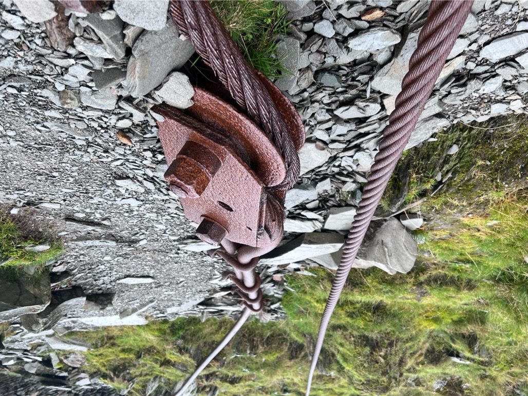 Climbing the Old Man of Coniston, Lake District, August 2023