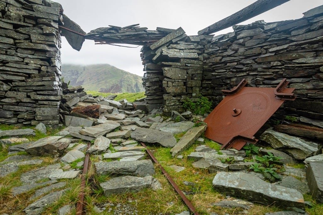 Climbing the Old Man of Coniston, Lake District, August 2023