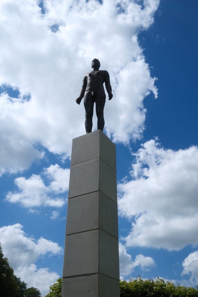 Time Horizon, Anthony Gormley, Houghton Hall, June 2024