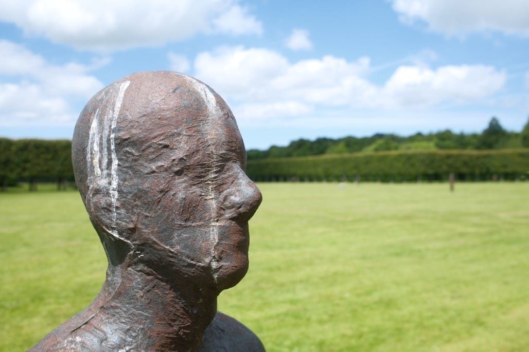 Time Horizon, Anthony Gormley, Houghton Hall, June 2024