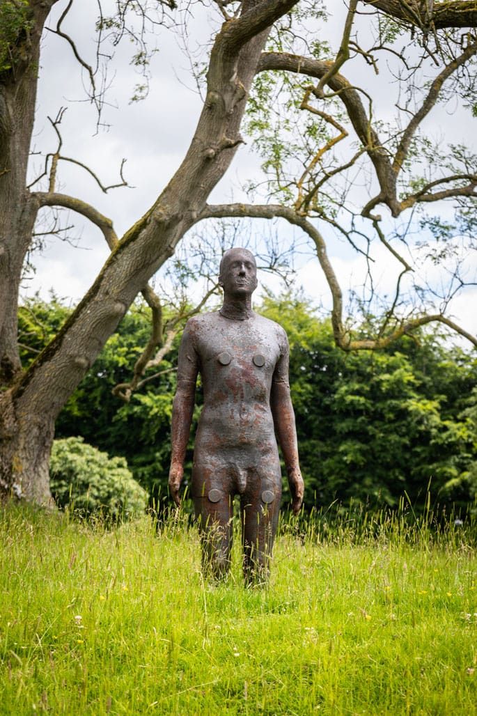 Time Horizon, Anthony Gormley, Houghton Hall, June 2024