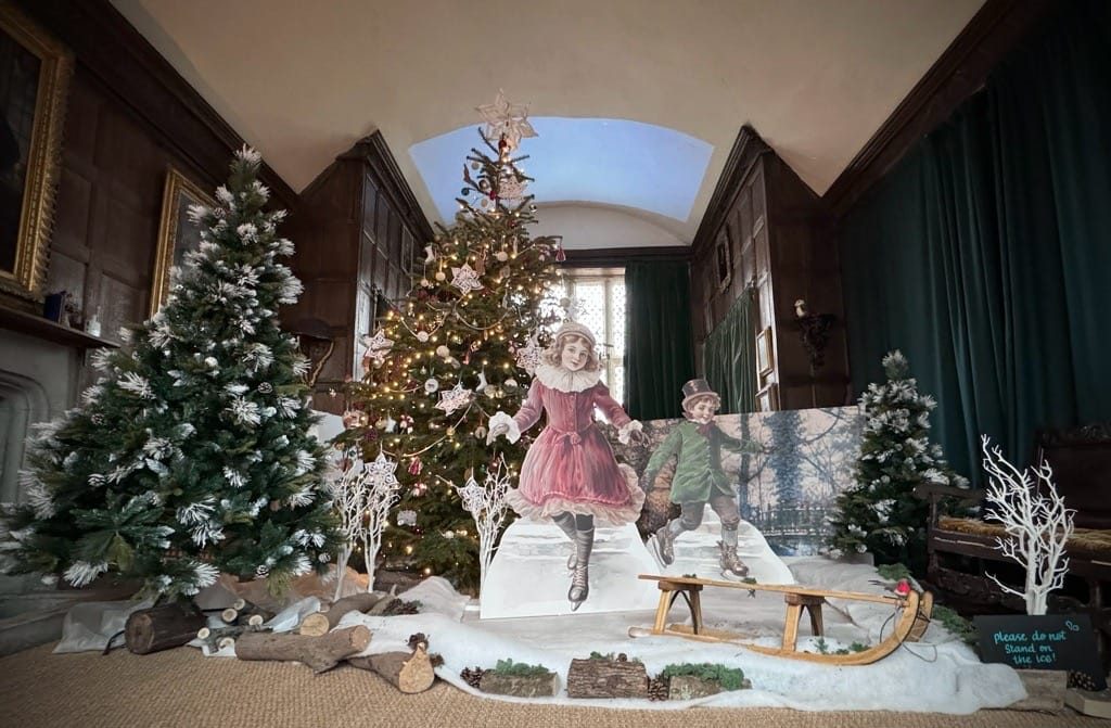 Two Houses, Baddesley Clinton, December, 2023