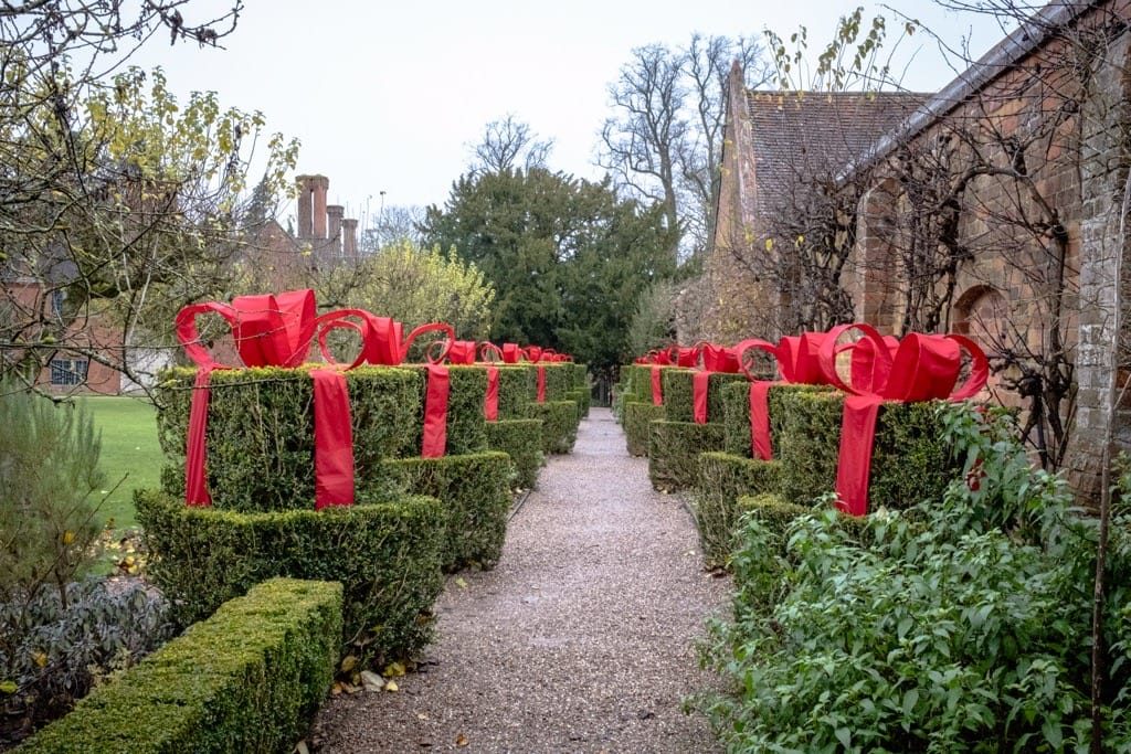 Two Houses, Baddesley Clinton, December, 2023