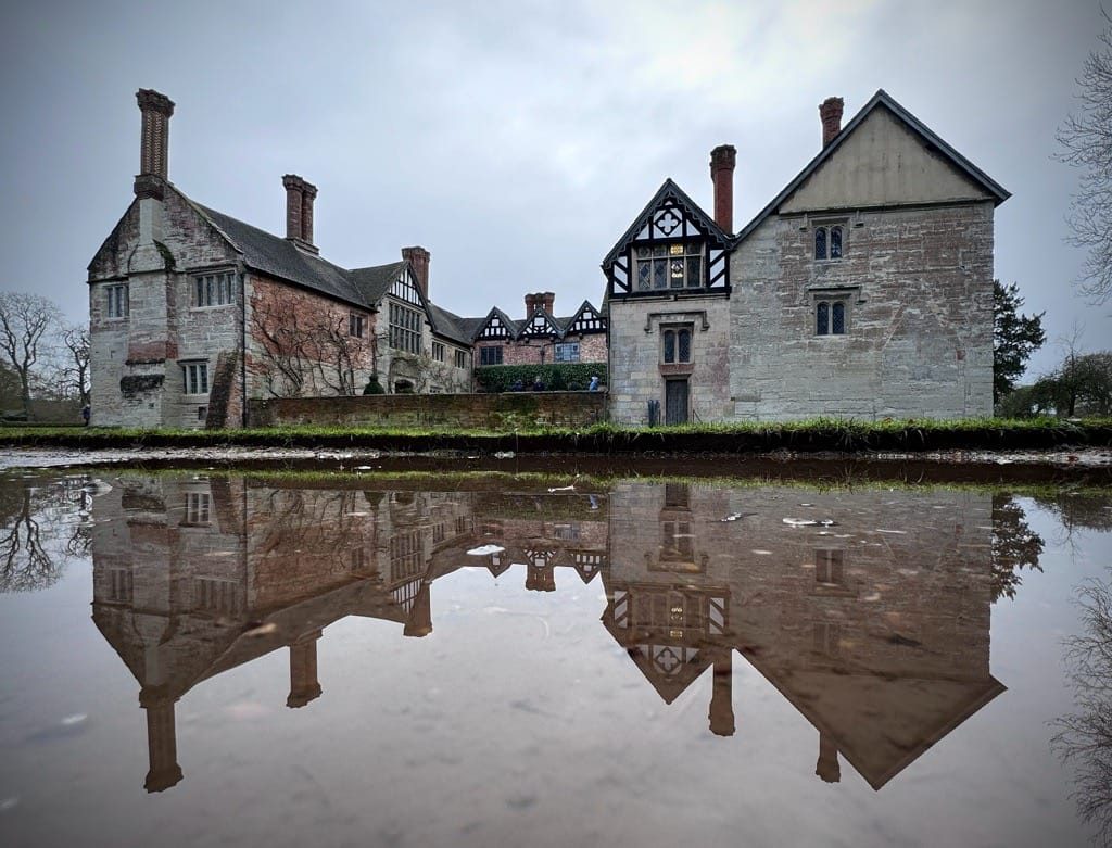 Two Houses, Baddesley Clinton, December, 2023