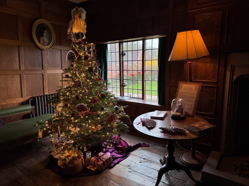 Two Houses, Baddesley Clinton, December, 2023