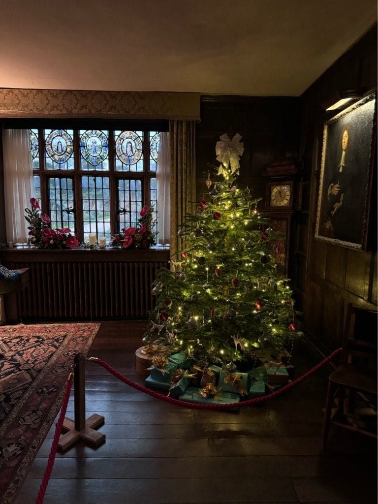 Two Houses, Baddesley Clinton, December, 2023