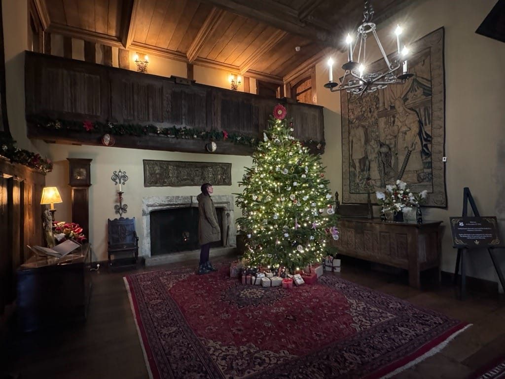 Two Houses, Baddesley Clinton, December, 2023