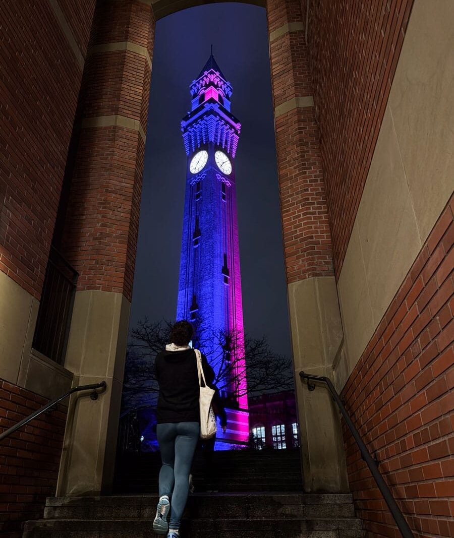 Reflections After Dark: Photographing Birmingham’s Campus in the Rain