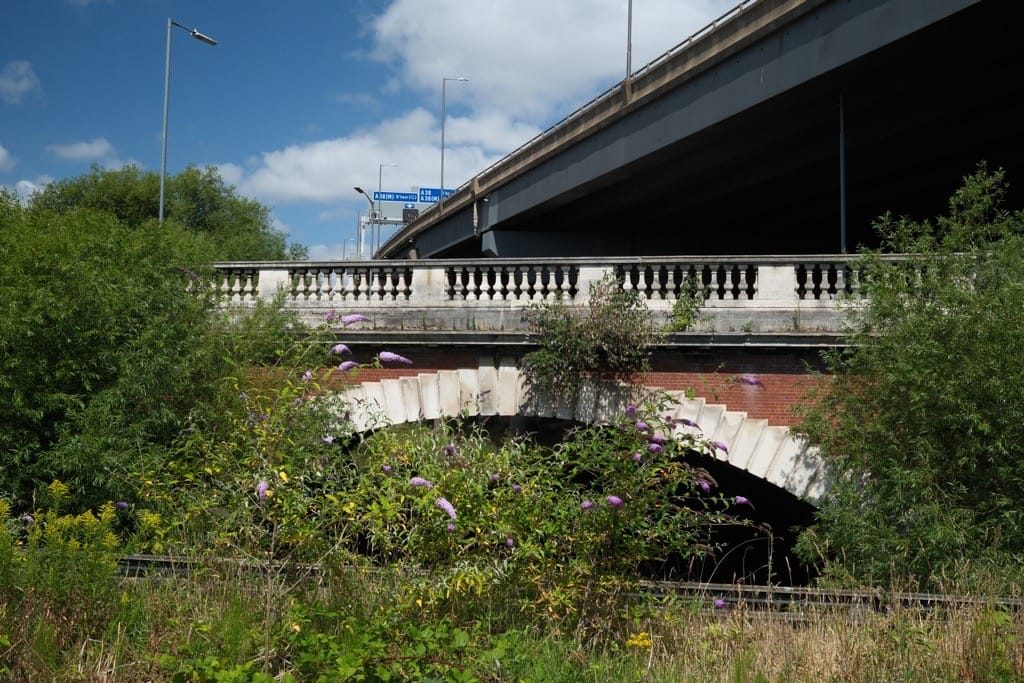 Are you lost yet, underneath Spagetti Junction, Gravelly Hill, Birmingham, July 2025