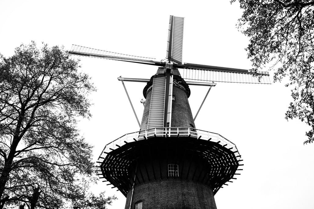 Streets of Canals of Utrecht, The Netherlands, April 2023.