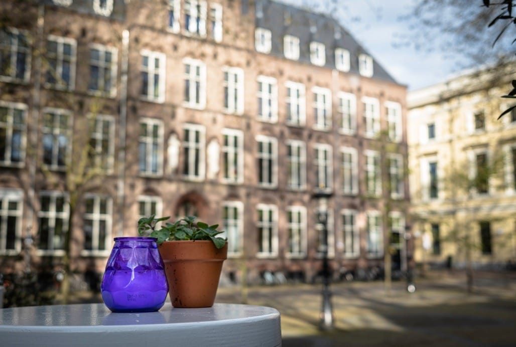Streets of Canals of Utrecht, The Netherlands, April 2023.