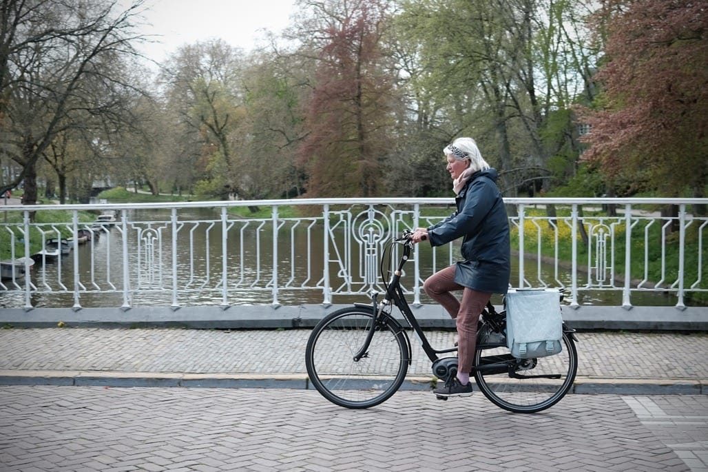 Streets of Canals of Utrecht, The Netherlands, April 2023.