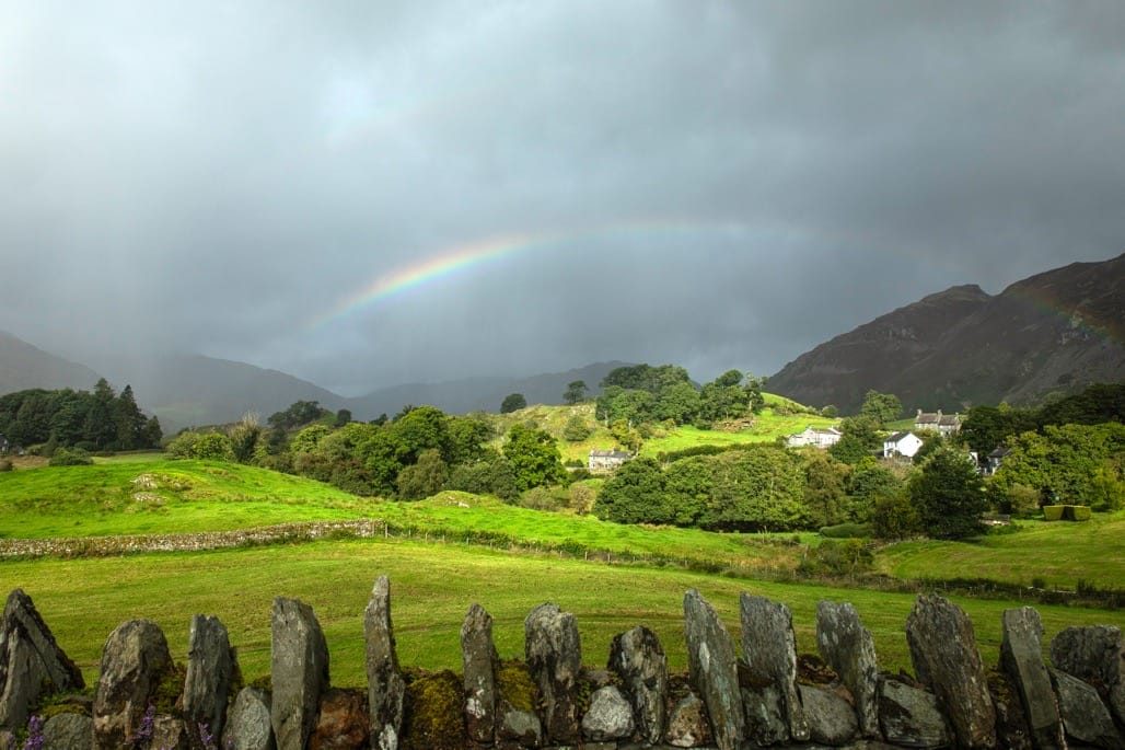 Views around Little Langdale, the Lake District, 2023.