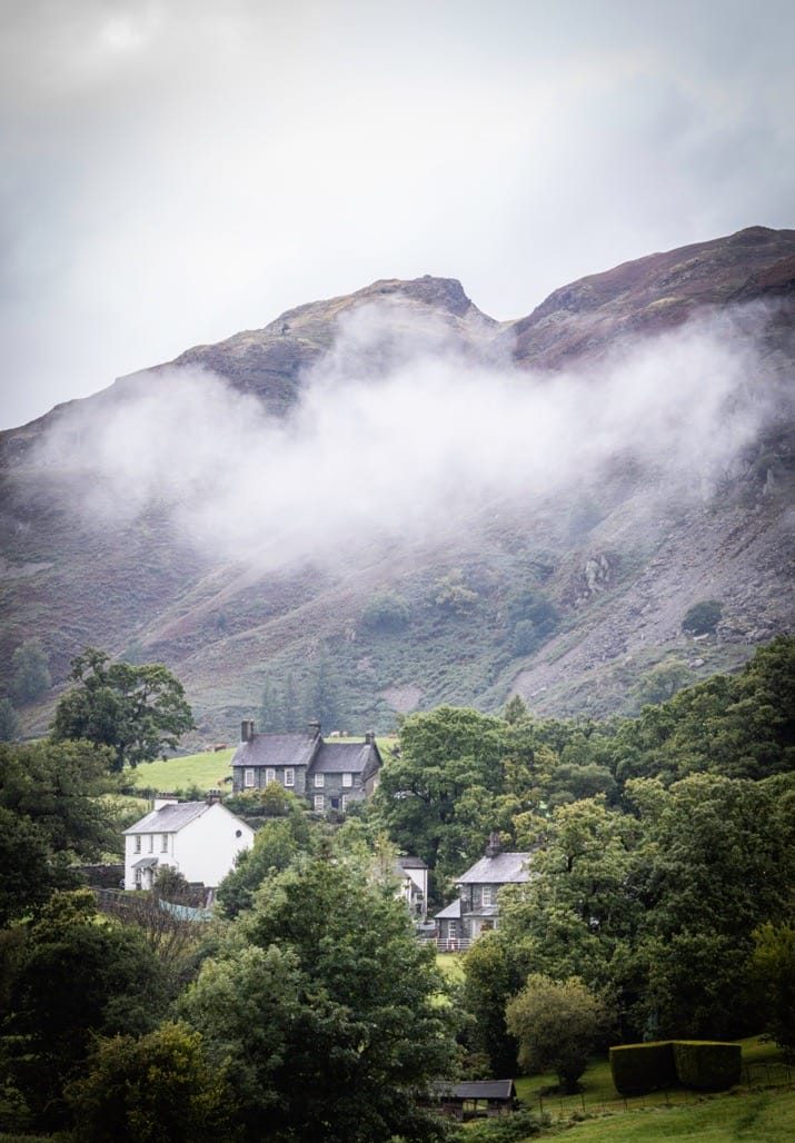 Views around Little Langdale, the Lake District, 2023.