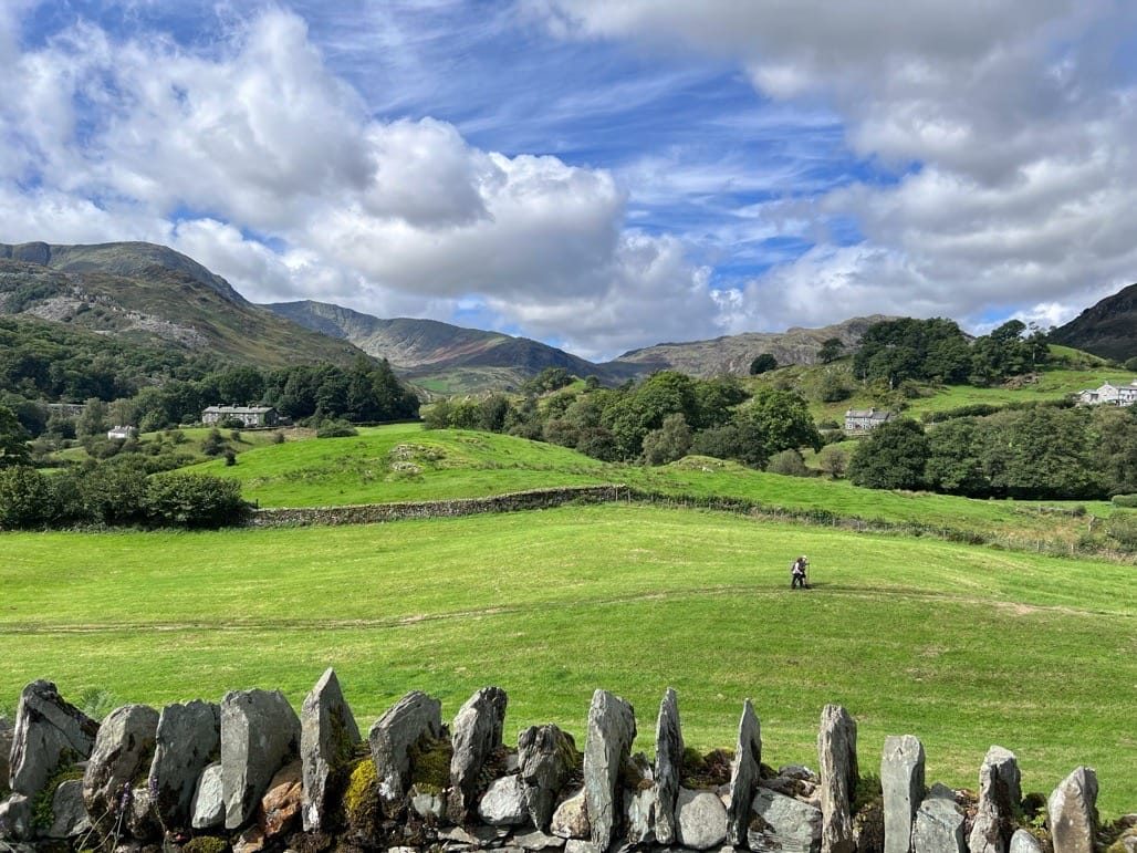 Views around Little Langdale, the Lake District, 2023.