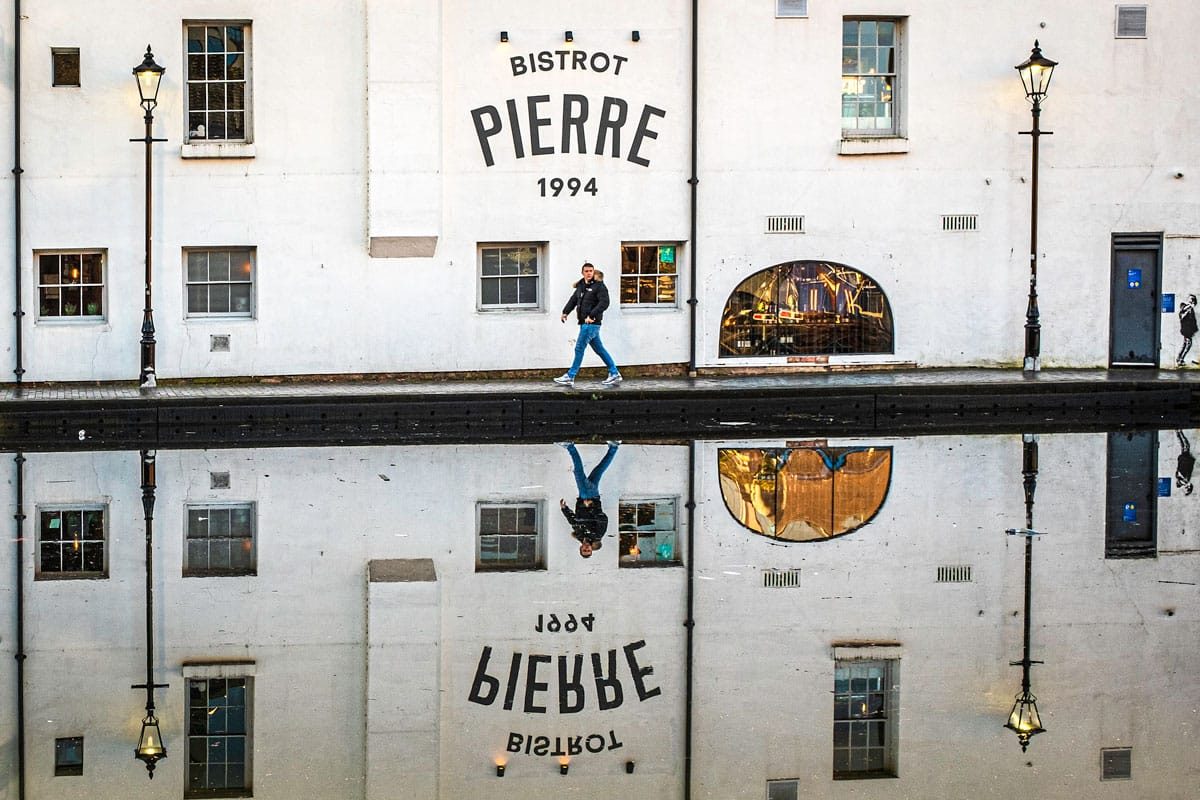Pictures at an exhibition celebrating the beauty of photographs from Westside BID calendar